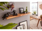 Decohaute tree edge wall shelf, solid wood design, floating shelf, natural finish SDLN55844