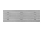 Decohaute Recycled Wood Headboard, Dm Style, Horizontal Pallet, 145x46 cm, for 145 cm Bed - Grey Spikes AKKB49268