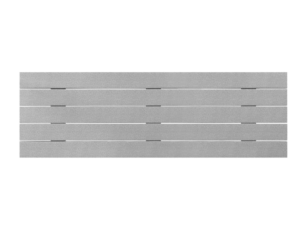 Decohaute Recycled Wood Headboard, Dm Style, Horizontal Pallet, 145x46 cm, for 145 cm Bed - Grey Spikes AKKB49268