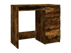 Smoked Oak Desk 90x45x76 cm Engineered Wood FMHD29441