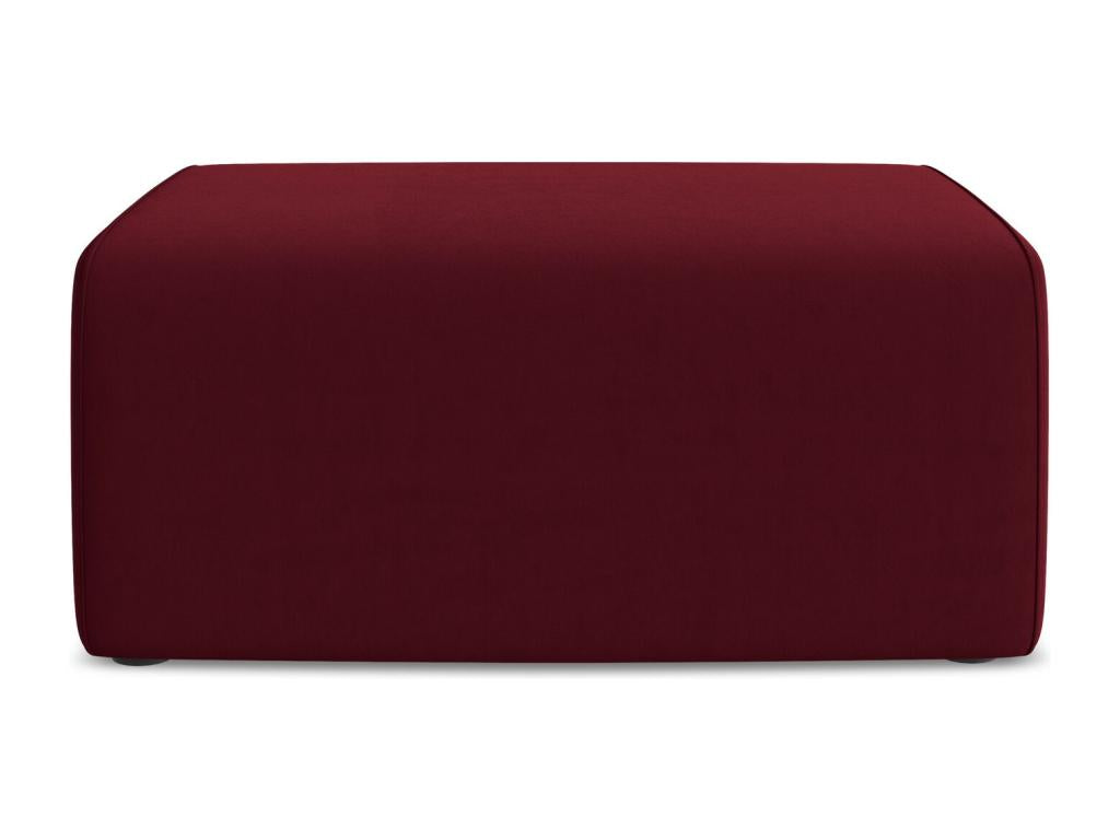 Pouf in Decohaute - Burgundy - Decohaute EIVN16496