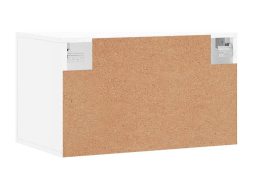 White wall cabinet 60x36.5x35 cm Engineered wood WDAN86259