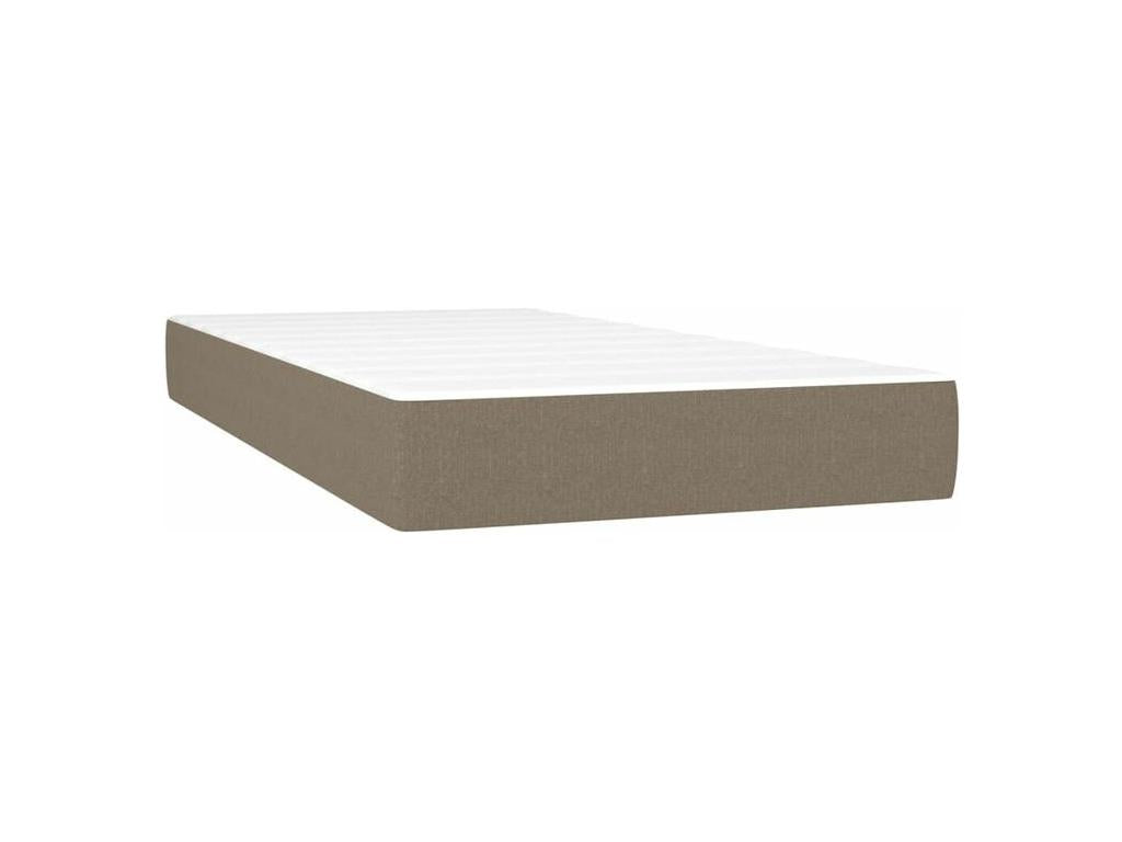 Decohaute bed base with Decohaute 90x200 mattress, fabric RXLA41378
