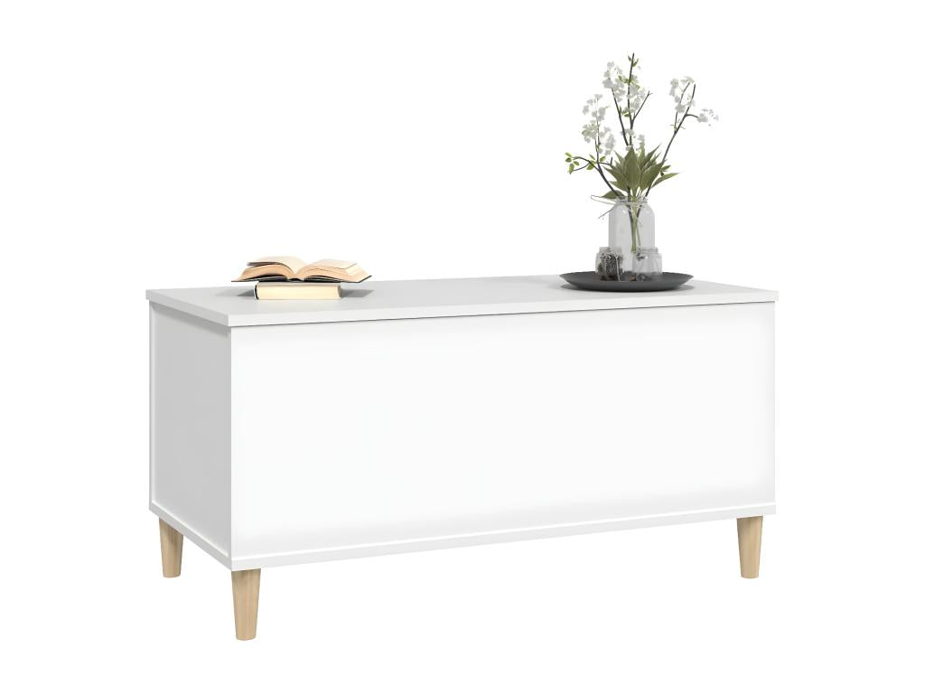 Coffee table, white, 90x44.5x45 cm, engineered wood, DBPK63179