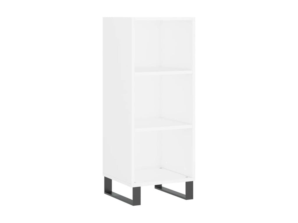 White sideboard 34.5x32.5x90 cm engineered wood WCBJ96467