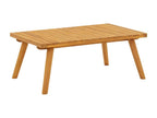 8-piece garden furniture set with cushions, solid wood, IJYC35010