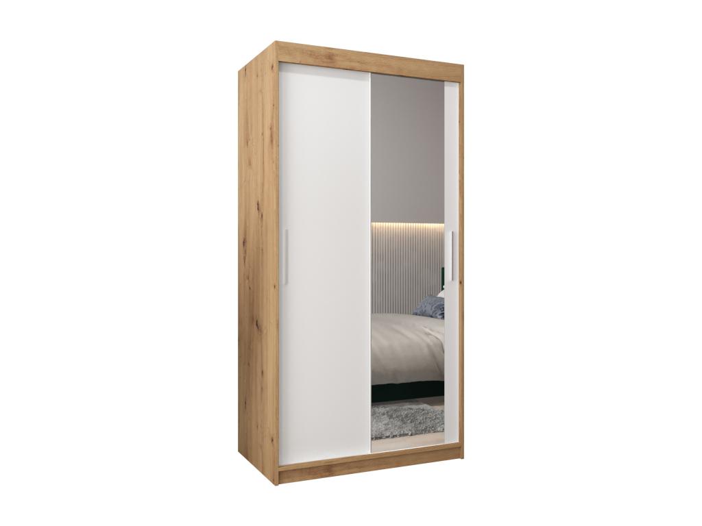 Decohaute 2 Sliding Door Wardrobe 200/100/62 2 doors Decohaute/White DQUQ49608