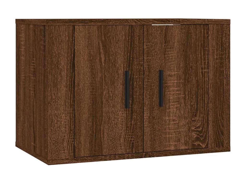 Brown wooden wardrobe furniture set 57x34.5x40 cm 02 0024780 CZRO06644