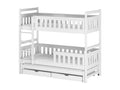 Chezlova BB012 Bunk Beds 90x180 cm White OERO82949
