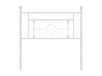 White metal headboard 100cm JKAT41736