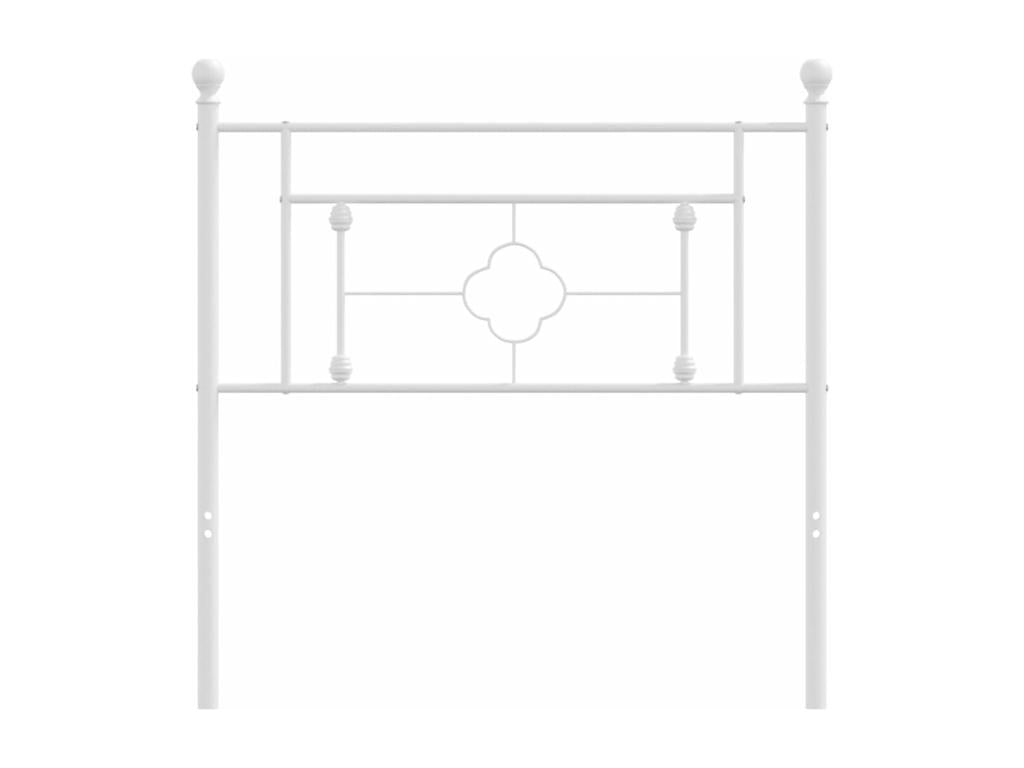 White metal headboard 100cm JKAT41736