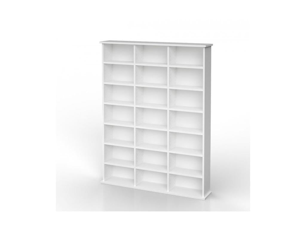White Jukebox Shelf 105.4x136x19 cm (WxHxD) EPDX91208