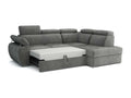 Decohaute 161 Blue Corner Sofa with Sleeping Function and Bed Box, 260x200x85cm GCTS87029