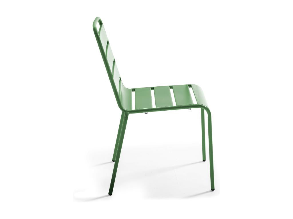 Decohaute QVOJ68480 Green Metal Chair