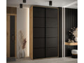 Decohaute 4 Sliding Door Wardrobe 235.2/130/45 2 Doors Decohaute/Black/Black ZGFF43806