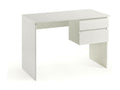 Decohaute Linear Desk with 2 Drawers, Versatile and Space-Saving Study Table, Made in Italy, 110x53x76 cm, White, OKPY09841