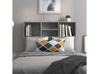 Chezlova grey headboard wardrobe 100x19x103.5 TNHQ15788