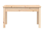 Garden bench, brown wood furniture, 80x44x45 cm, 02 0011333 FDPU23241