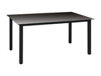 5-piece garden dining set, black, 57 LZJH60253
