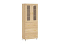 Chezlova Oak Highboard 69.5x34x180 cm Engineered Wood TTOF06545