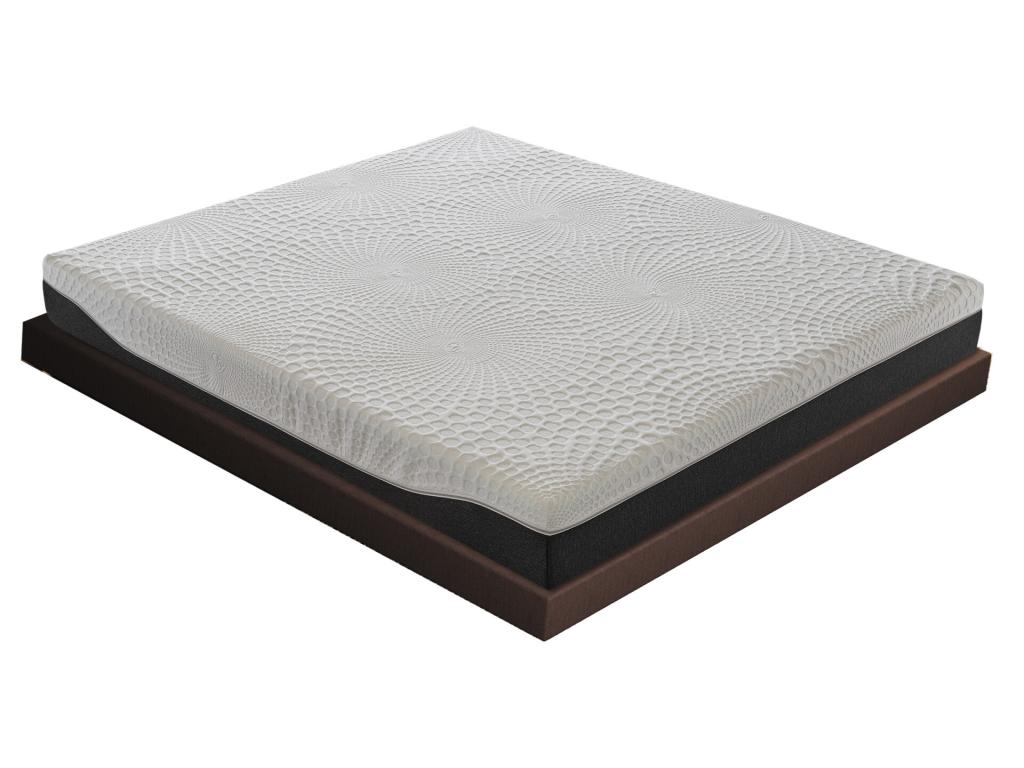 Pocket spring mattress with memory foam, 25 cm high, 13 comfort zones, 140x200 cm, EAAU47534