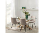 Decohaute fabric dining chair 46x83 cm - Decohaute UAOK79178
