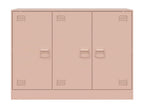Pink sideboard 99x39x73 cm steel KJPA00629