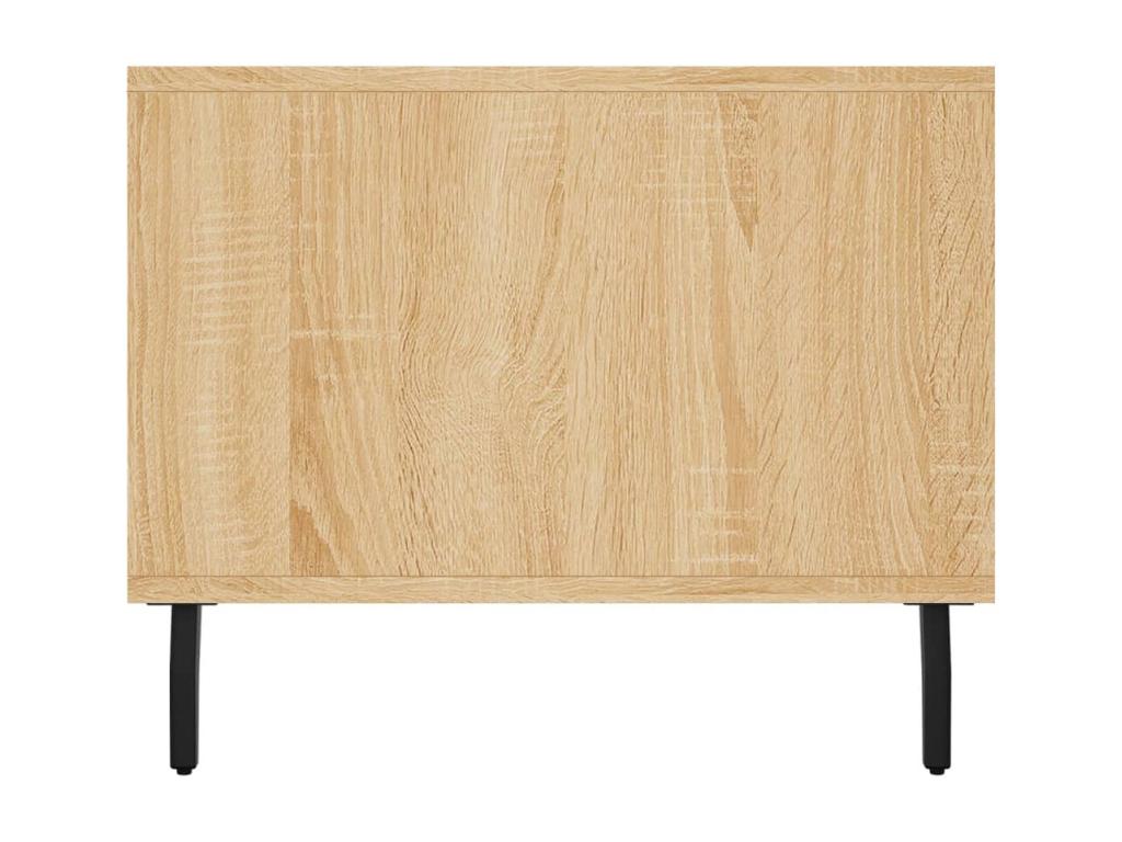 Decohaute oak coffee table 102x50x40 engineered wood FPBN98887