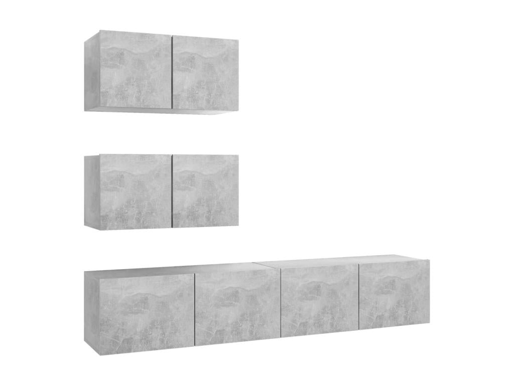 Brown wooden wardrobe furniture set 60x30x30 cm 02 0024716 BZUC28464