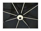 2.7m aluminum cantilever parasol with LEDs PWCJ44362