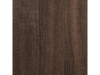 Shoe cabinet with 2 drop-down drawers, brown oak finish YKGZ89241