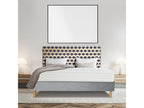 Domopure MORPHOZONE 190 Set: Traditional Graphic 13cm Slatted Base, 160x190cm Latex Legs, JMUI88395