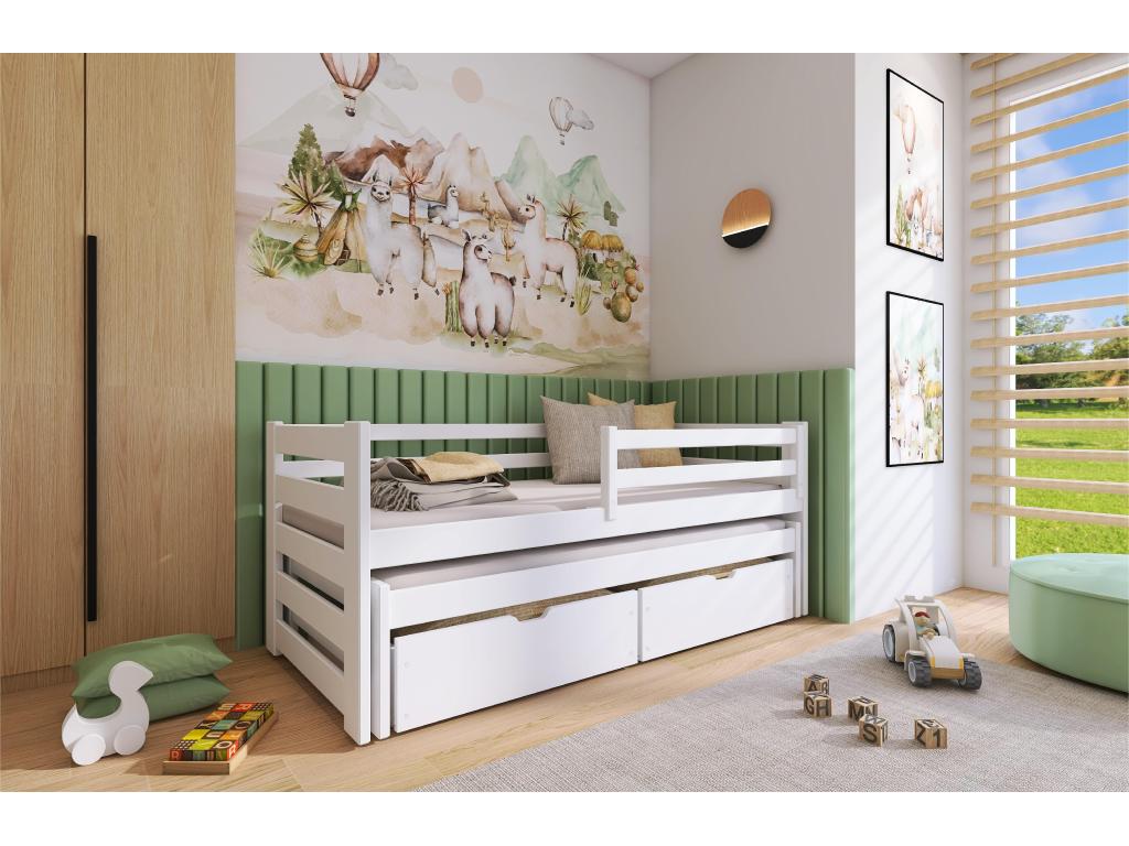 Decohaute KSB013 Children's Bed 80x170 cm White BNZW26490