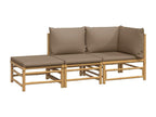 Decohaute AFYC13203 3-piece garden furniture set with cushions