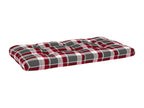 2-seater pallet sofa with cushions, grey impregnated pine ZCGZ54738