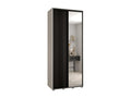 Decohaute 7 Sliding Door Wardrobe 235.2/100/45 2 Doors White/Black/Black PUGH62616