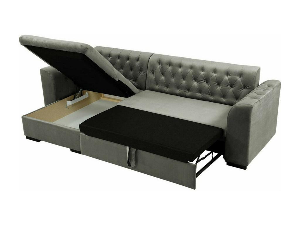 Chezlova corner sofa Chezlova 252 Turquoise Sleeping function 275x154x82cm SXCB36067