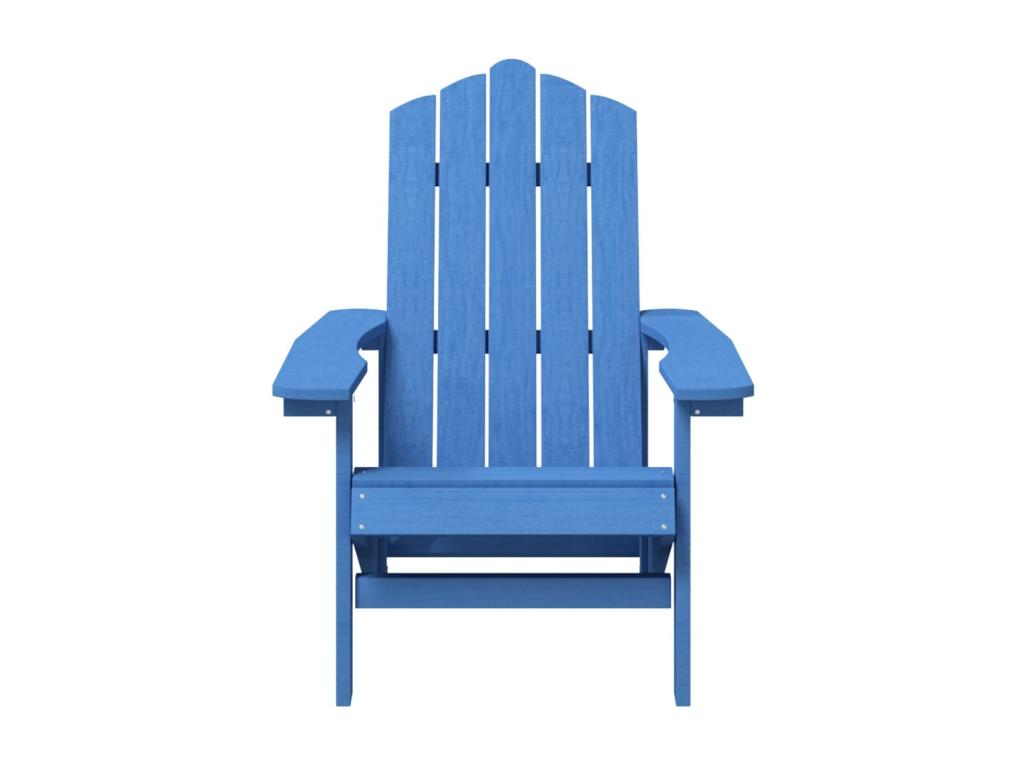 Decohaute 2-piece garden chairs, HDPE, Blue, Decohaute IETA58330