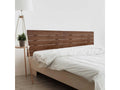 Chezlova Recycled MDF Double Pallet Style Horizontal Headboard 190x46cm for 190cm Beds - Walnut Wood MZKI07418