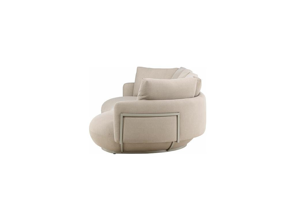 Decohaute beige 4-seater sofa. JEII60996