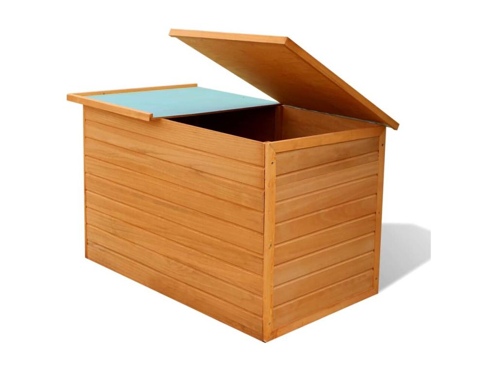 Brown wooden storage box/box, 126x72x72 cm, 02 0013005 TNMZ26326
