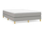 Decohaute bed base, light grey, 140x190 cm, fabric GFLI74970