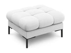 Decohaute - Decohaute pouf in light grey structural fabric - 60x60x41cm PTRG05765