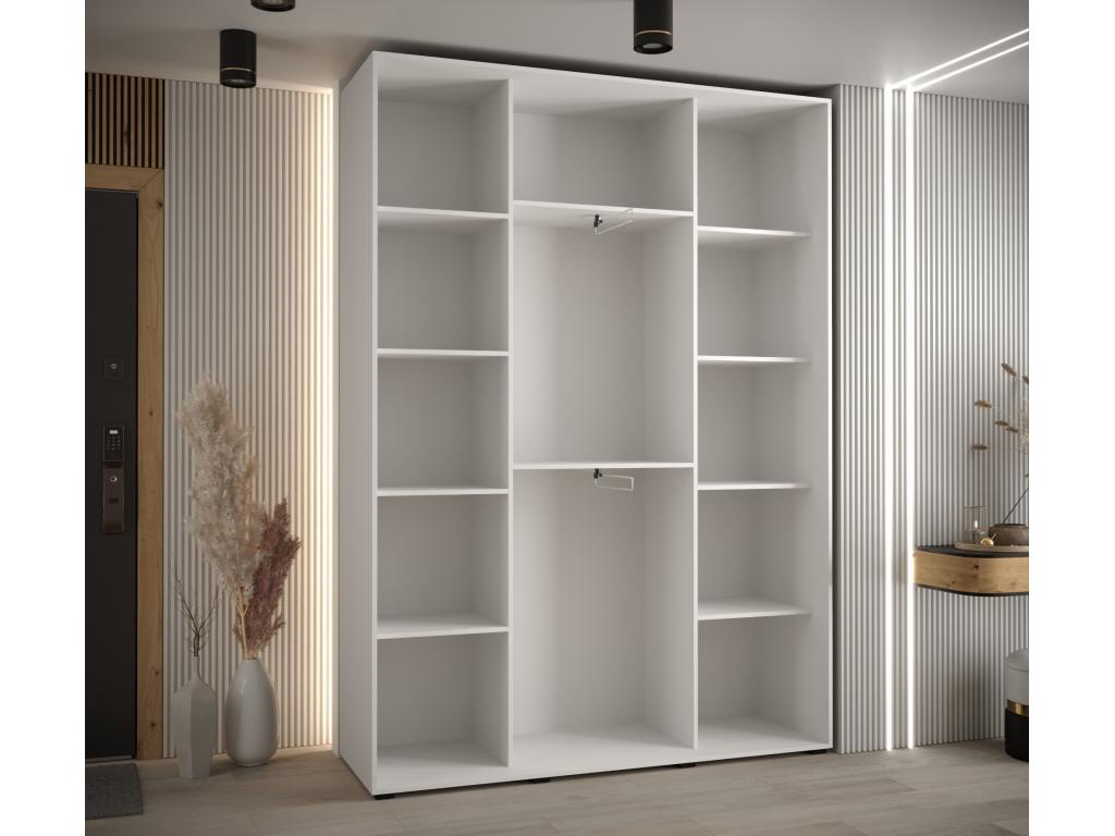 Decohaute 13 Sliding Door Wardrobe 235.2/190/45 3 Doors BPAQ77040