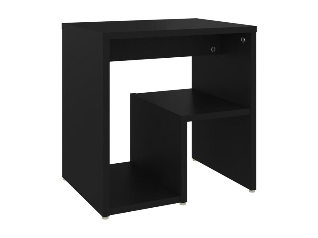 Black bedside table 40x30x40 BYFG00351