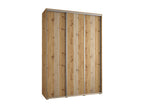 Decohaute 6 Sliding Door Wardrobe 235.2/170/60 3 Doors Decohaute/Silver GHJE12165