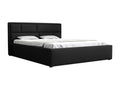 Decohaute 104 Double Black Bed 160x200 Upholstered Slatted Base to Decohaute 180x223x93cm UGSZ20481