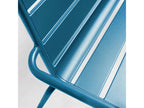 Decohaute BFTD76969 Blue Metal Garden Bench