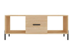 Chezlova oak coffee table 102x50x40 cm engineered wood WRUF80148