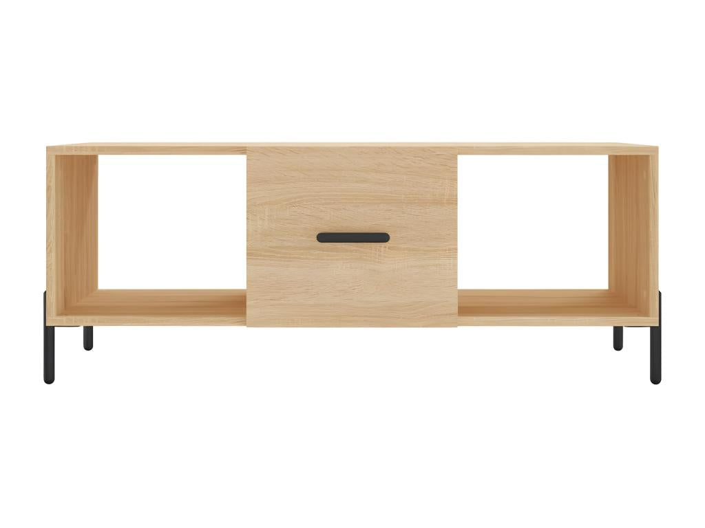 Chezlova oak coffee table 102x50x40 cm engineered wood WRUF80148